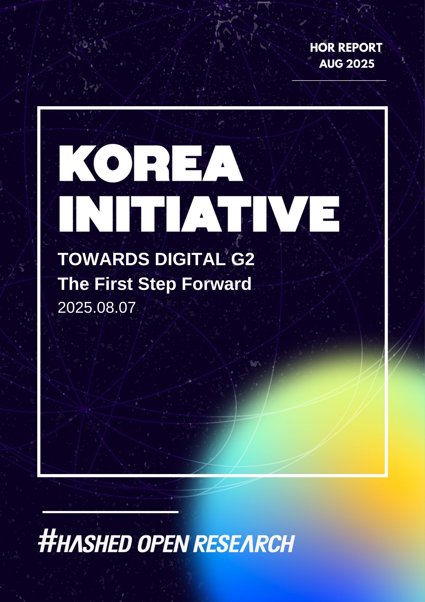 Korea Initiative: Towards Digital G2 - The First Step Forward