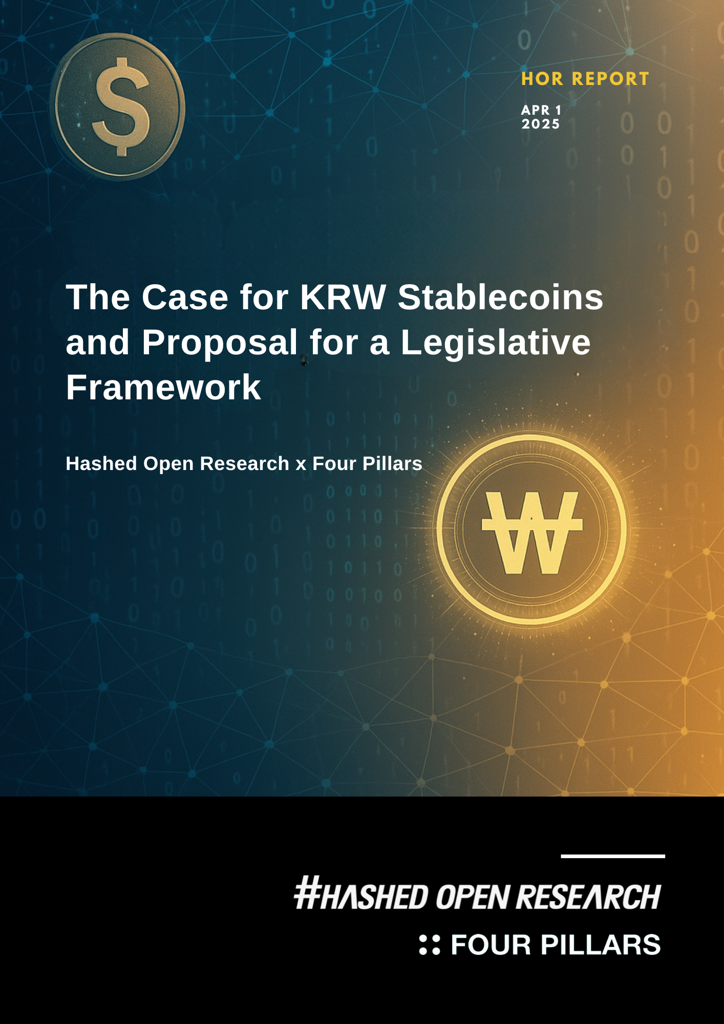 The Case for KRW Stablecoins and Proposal for a Legislative Framework